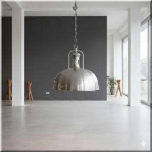 Lampe Hängelampe Metall Ø 0,40 m