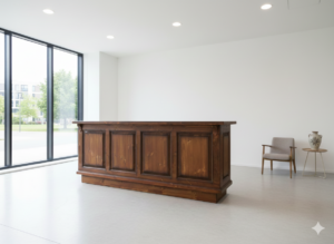 Ladentisch Theke Yvonne Marrón 2,40 m