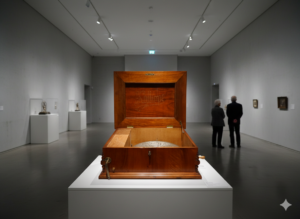 Spieluhr Kalliope Gründerzeit 1870 Nussbaum