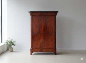 Sekretär Biedermeier 1850 Mahagoni