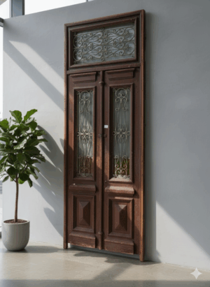 11062a Eingangstür Flügeltür Tür Gründerzeit 1880