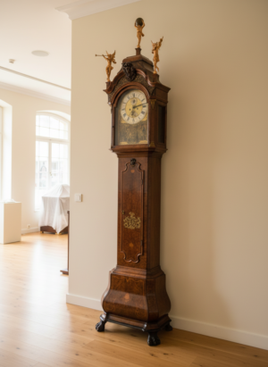 Standuhr Uhr Lodeweyk Ott Amsterdam 1780 Nussbaum
