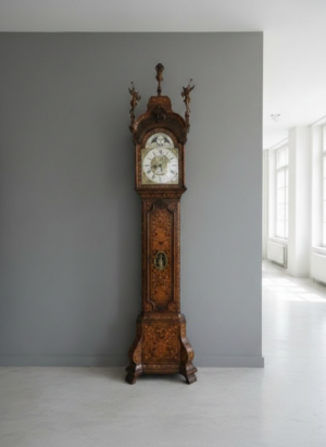 Standuhr Uhr Harman Huyslandt Amsterdam 1760 Nussbaum