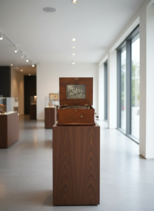 Spieluhr Symphonion Gründerzeit 1880 Nussbaum