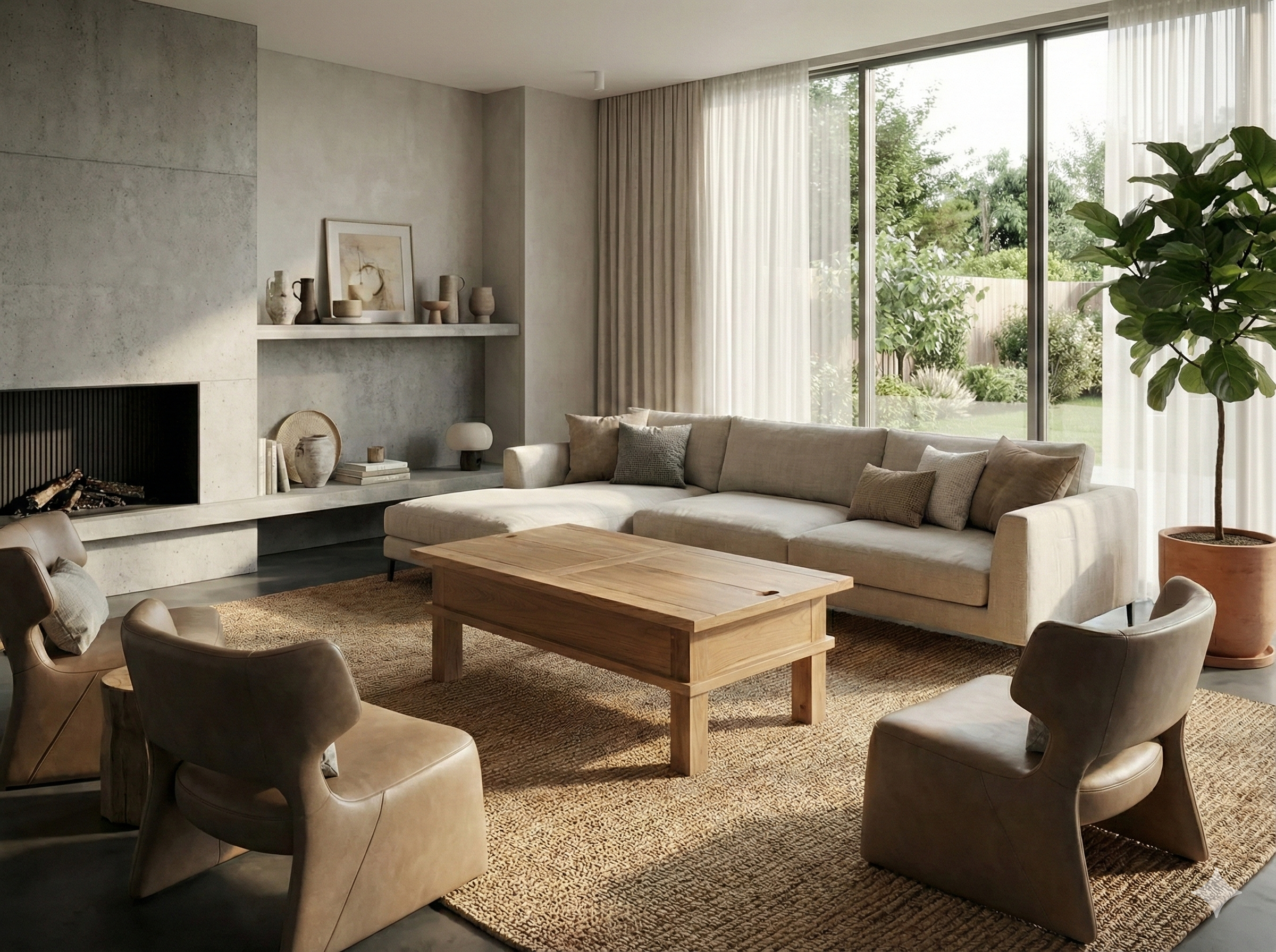 Couchtisch Teakholz 1,40 m x 0,80 m – Bild 2