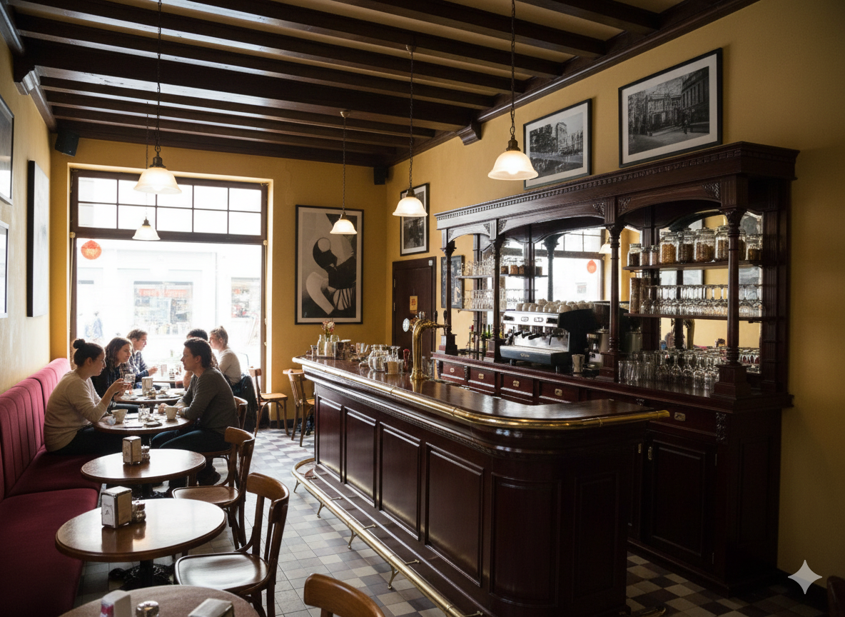 Englische Bar Theke Teakholz 3,71 m – Bild 2