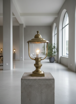 Gartenlampe Lampe Messing 0,48 m