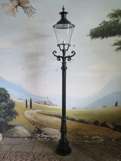 Laterne Gartenlampe Grün 2,60 m – Bild 3