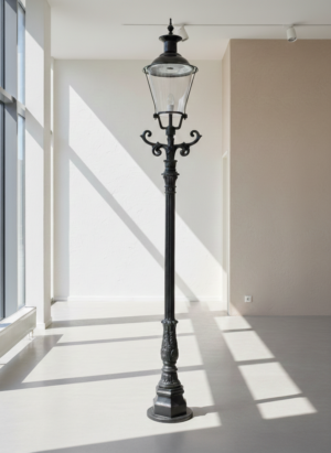 Laterne Gartenlampe Grün 2,60 m