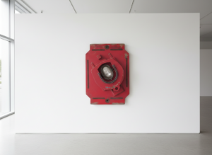 Industrielampe mit Deckenelement 0,70 m x 0,99 m