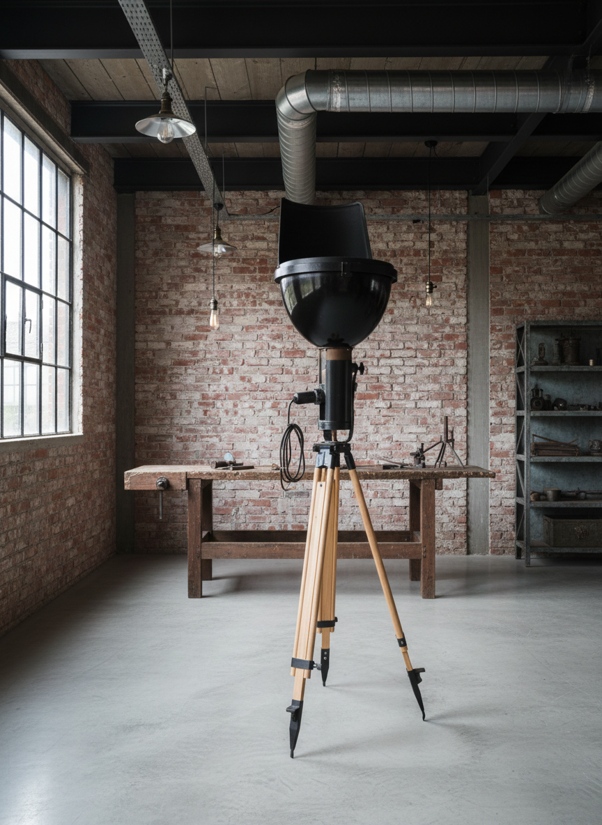 Lampe Industrielampe Tripod Ø 0,42 m – Bild 2