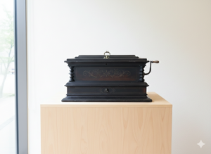 Spieluhr Polyphon Gründerzeit 1880 Nussbaum