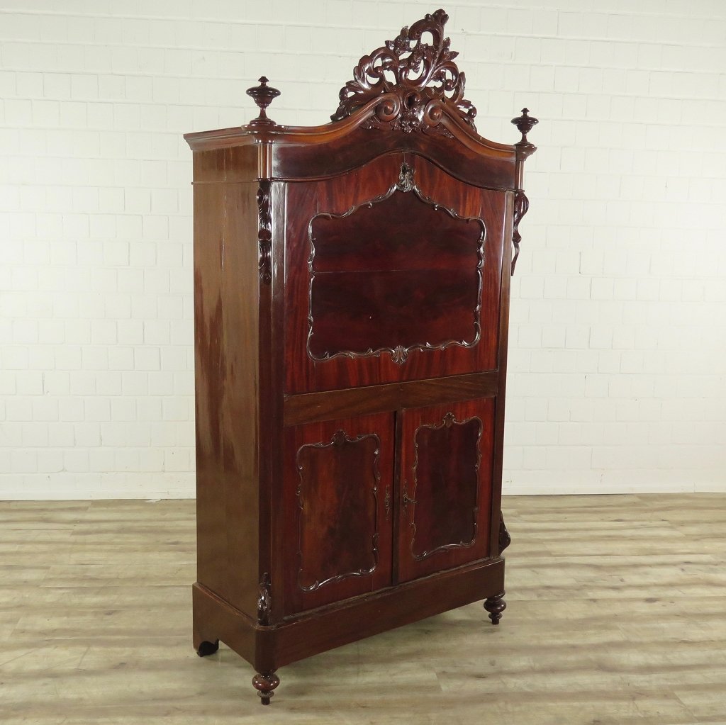 Sekretär Biedermeier 1850 Mahagoni – Bild 4