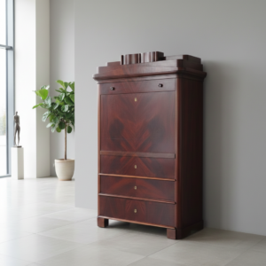 Sekretär Biedermeier 1860 Mahagoni