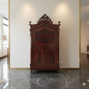 Sekretär Biedermeier 1850 Mahagoni