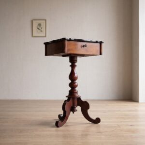 Nähtisch Biedermeier 1860 Birke