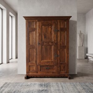 Kleiderschrank Dielenschrank Eiche 1,47 m