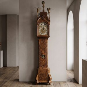 Standuhr Amsterdam 1715-1750 Paulus Bramer Nussbaum