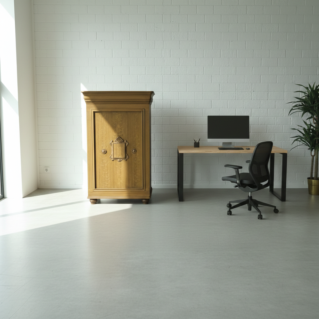 Tresor Panzerschrank Gründerzeit 1880 – Bild 2