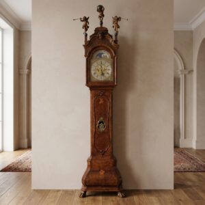 Standuhr Amsterdam 1800 Nussbaum