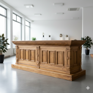 Theke Tresen Bella Teakholz 3,00 m