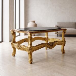 Couchtisch Barockstil 1850 Marmor
