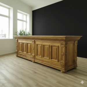 Theke Tresen Bella Luxus mit Glaseinsätzen 3,00 m