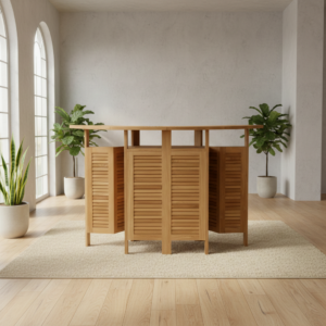 Gartentheke Gartenbar Teakholz 1,78 m