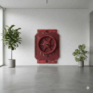 Gussform Metallindustrie Massivholz 0,97 m