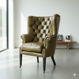 Chesterfield Sessel Lime