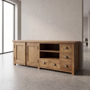TV-Möbel Lowboard Sideboard Teakholz 1,70 m