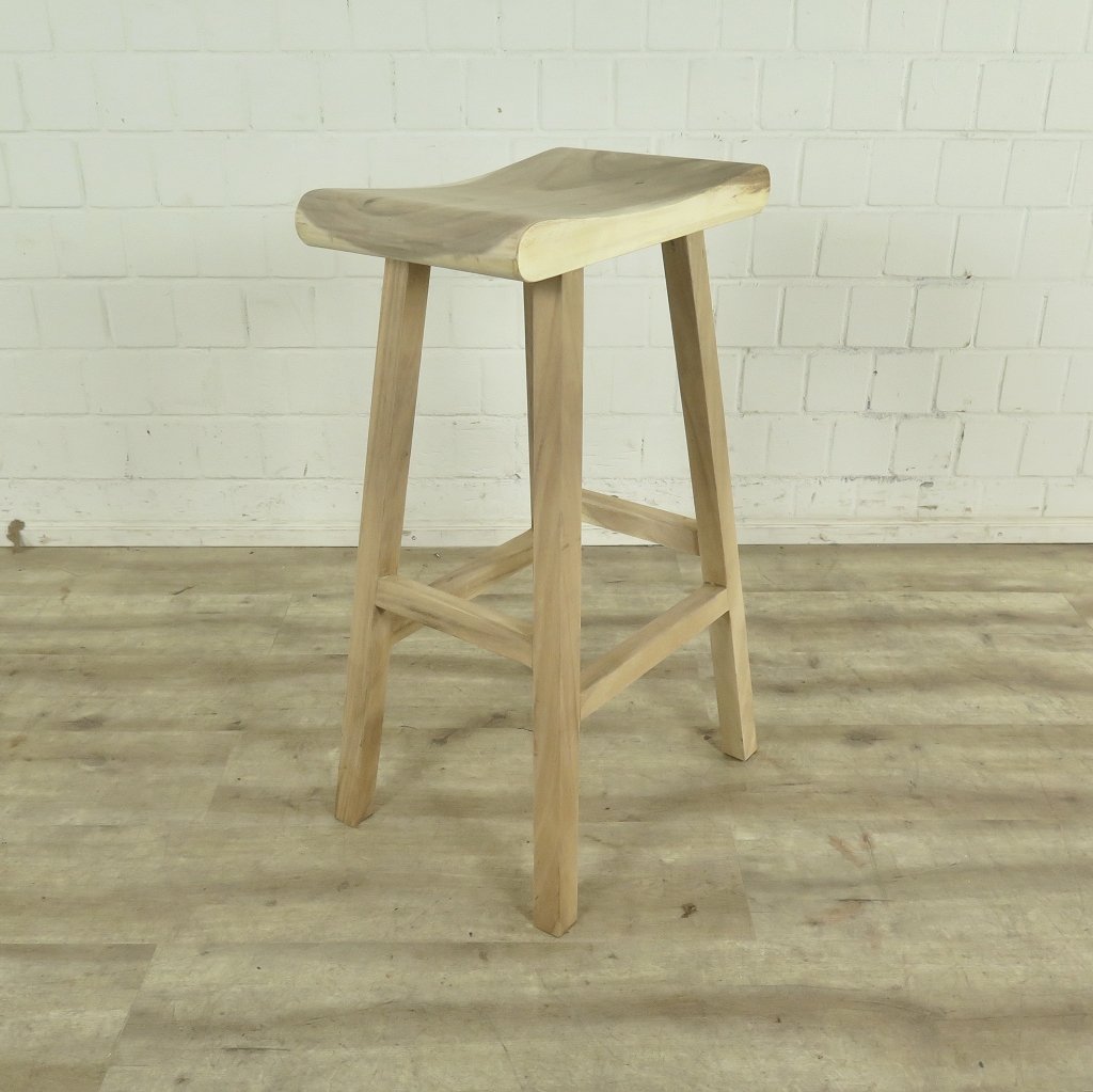 Barhocker Teakholz – Bild 5