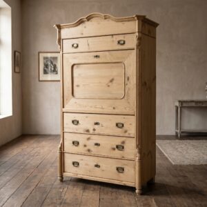 Sekretär Biedermeier 1860 Kiefer
