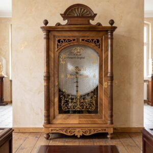 Spieluhr Lochmann Musik-Automat Gründerzeit 1890 Nussbaum