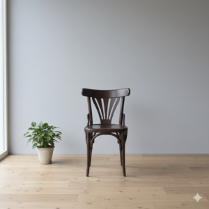 Stuhl Cafestuhl Nussbaum