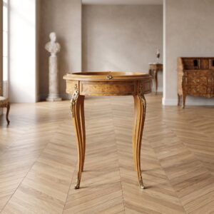 Tischvitrine Tisch Nussbaum 0,60 m x 0,45 m