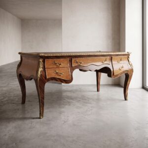 Schreibtisch Nussbaum Barockstil 1,70 m