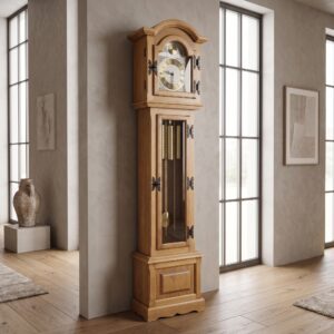 Standuhr Uhr Artime Nussbaum Westminster