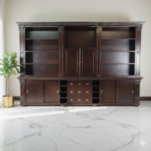 Regal Schrank Bella Mahagoni 3,75 m