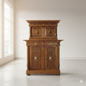 Buffetschrank Schrank Gründerzeit 1880 Eiche