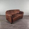 Couch Sofa Braun 2,5 - 2 Leder – Bild 17