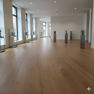 Echtholz-Parkett Holzdielen Schiffsboden Eiche