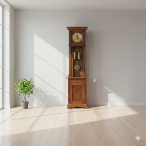 Standuhr Uhr Jugendstil 1910 Nussbaum