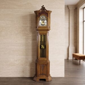 Standuhr Uhr Warmink Eiche Westminster