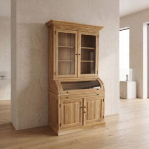 Buffetschrank Vitrine 1,22 m Teakholz