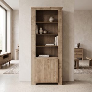 Regal Bücherschrank Eiche 0,88 m