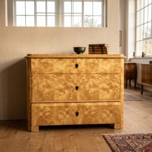 Kommode Biedermeier 1830 Birke