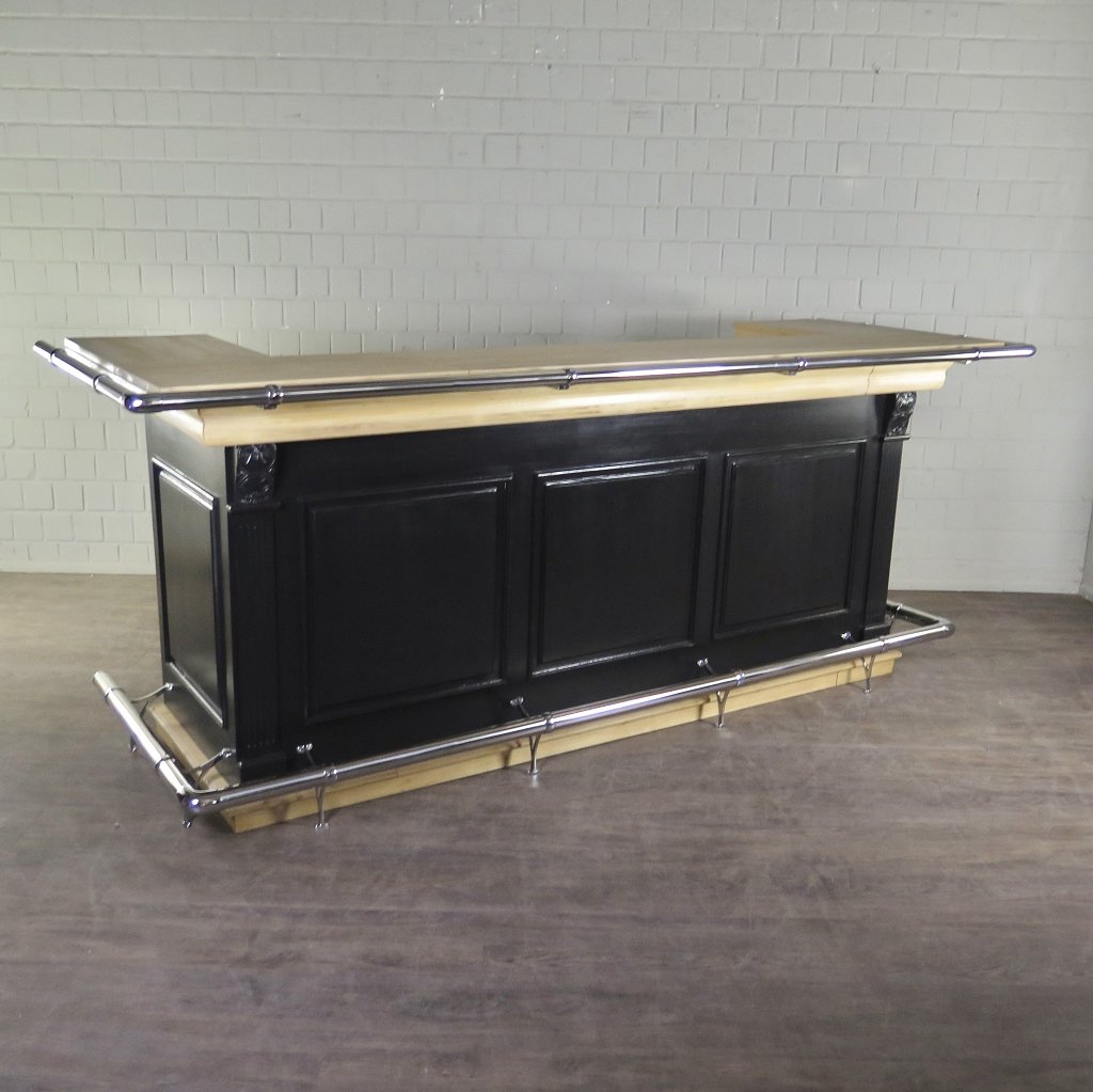 Empire Bar Theke Tresen Massivholz 2,70 m – Bild 5