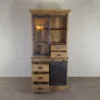 Vitrine Bücherschrank Teakholz 1,13 m – Bild 18