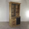 Vitrine Bücherschrank Teakholz 1,13 m